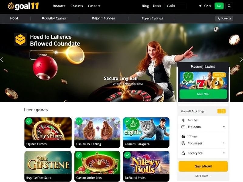 Discover the latest gambling games, expert tips, and exclusive promotions on Goal11, a trusted platform for online casino and sports betting enthusiasts.